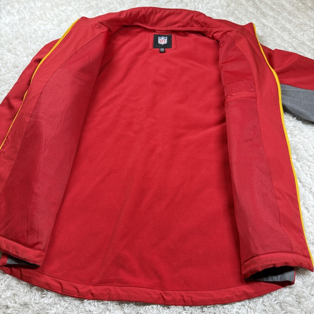 Kansas City Chiefs Jacket Mens XL Red NFL Football Zip G-III Street Sportswear - Picture 10 of 16